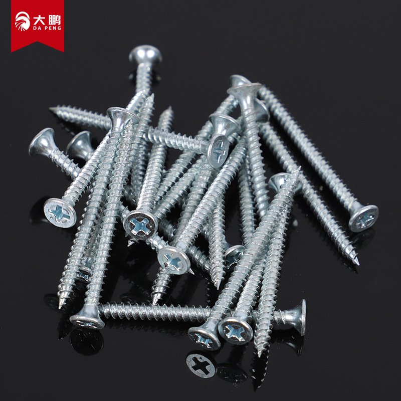 Iron-galvanized self-tapping cross-groove countersunk self-tapping screws, flat self-tapping screws, blue-white zinc furniture self-tapping nails Application Scenario