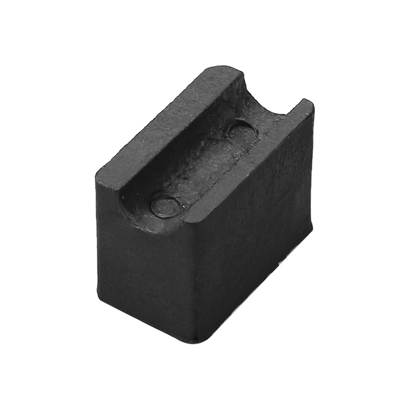 Old-fashioned aluminum alloy window screen slider, sliding window screen track, sliding gasket, bottom heightening plastic block accessories Item Picture