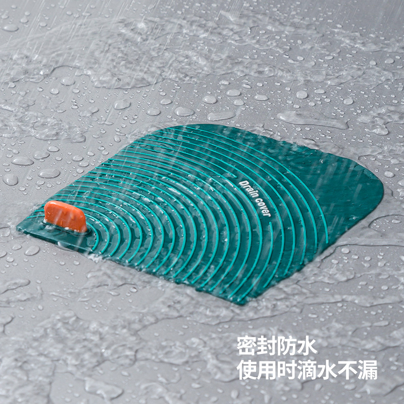 Cross-border floor drain anti-odor device, PVC soft pad, anti-odor deodorization, blocking and sealing cover, bathroom sewer pipe anti-odor return god Specification drawing