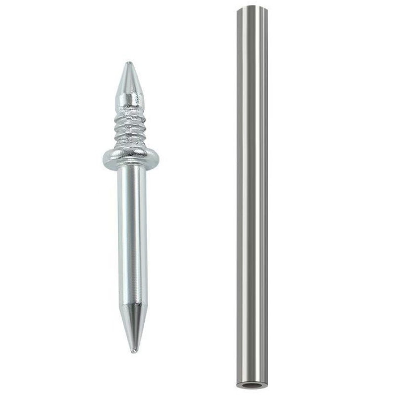 Non-drilling hidden skirting board sheep horn nails, installation sleeve wholesale, bidirectional edge sealing seamless nails Item Picture