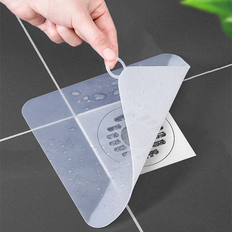 Anti-odor silicone floor drain pads for bathrooms, bathroom sealing and anti-odor floor drain covers can be cut to different sizes Application Scenario