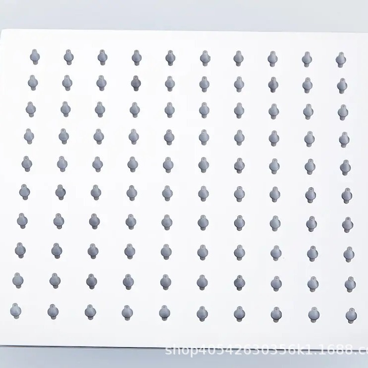 Cross-border foreign trade stainless steel top shower head set, shower head pressurized household bath head, bathhouse hotel details Picture