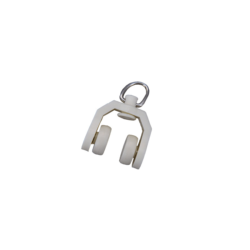 The manufacturer supplies silent metal curved rail wheels, sliding wheels, stainless steel curtain track accessories, and curved wheels in curtain tracks Item Picture