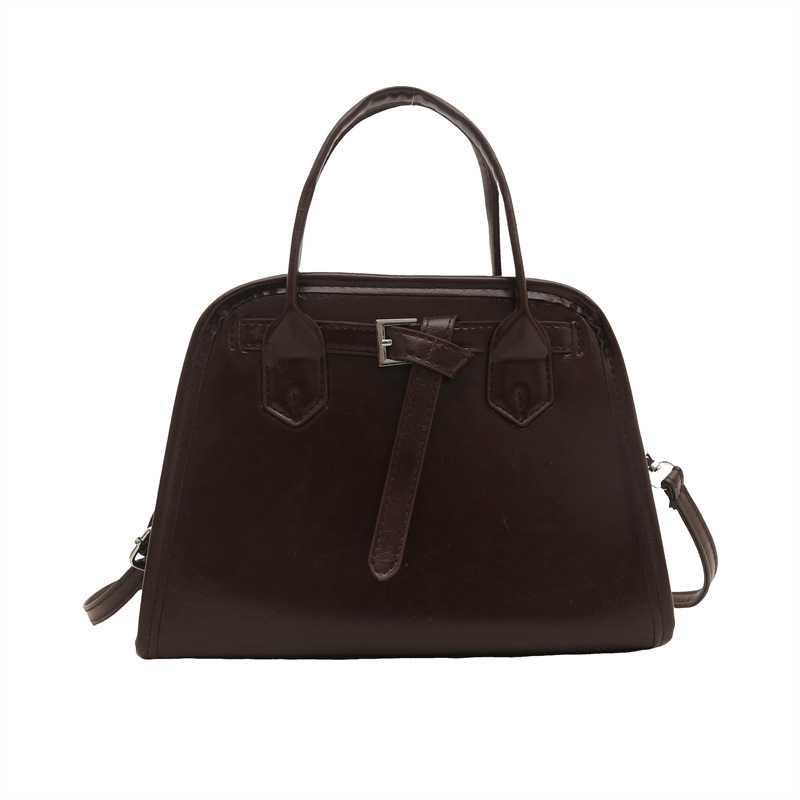 Spring 2025 New retro and fashionable single-shoulder bag for commuting to work, Korean-style high-end trendy crossbody bag Item Picture