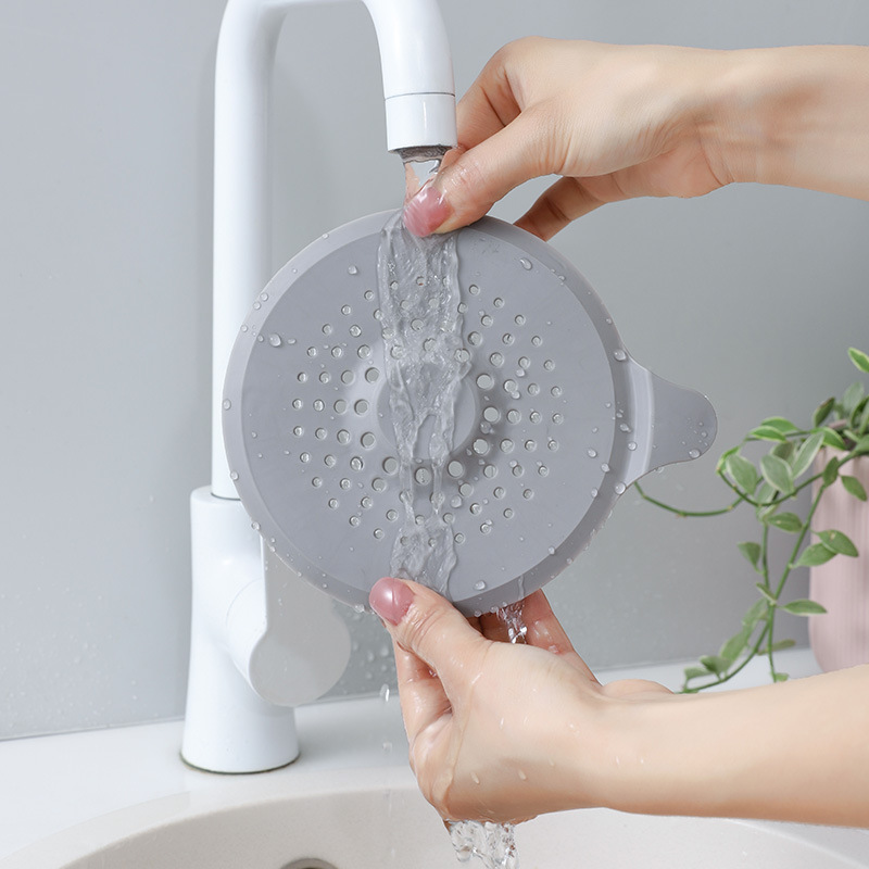 Silicone floor drain cover deodorizer, sink filter screen, sewer anti-clogging, hair filter, floor drain pad delivery details Picture