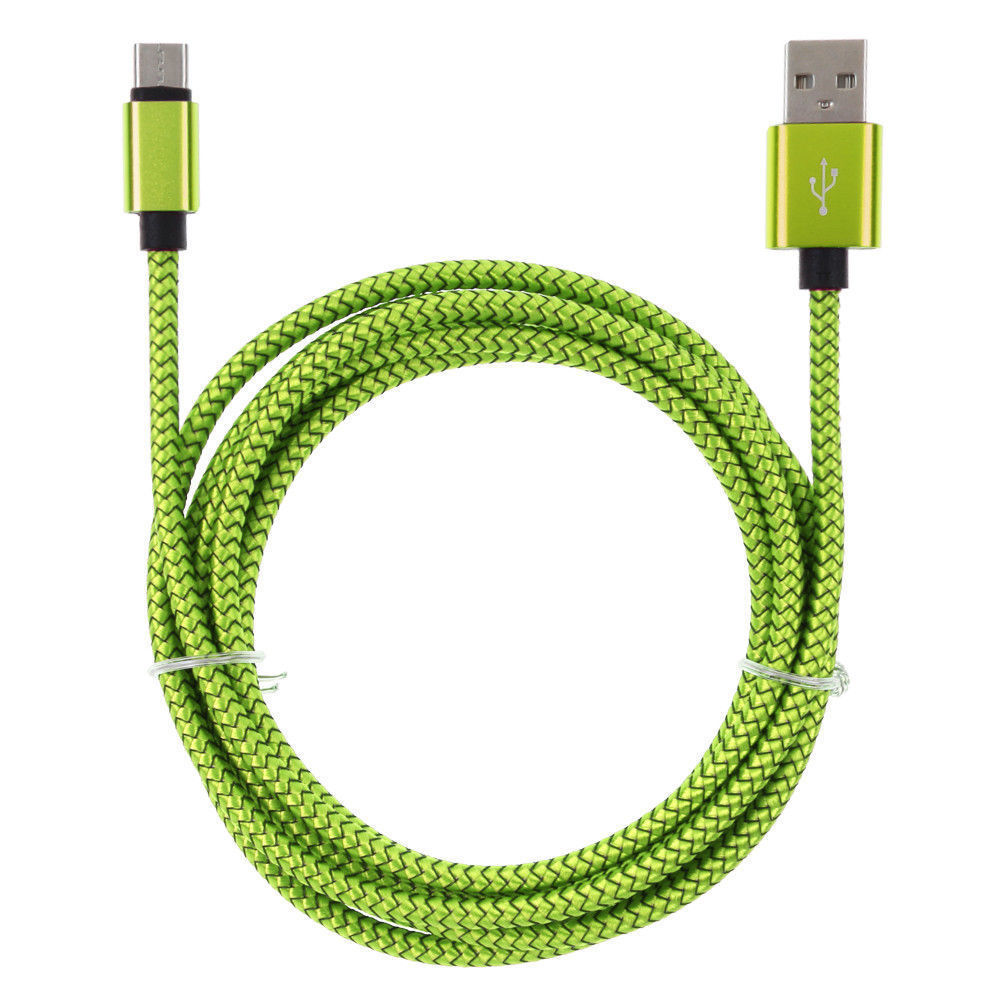 Fast charging data 2A aluminum alloy nylon dragon pattern braided data cable suitable for Apple, Android and LeEco fast charging data cables Item Picture