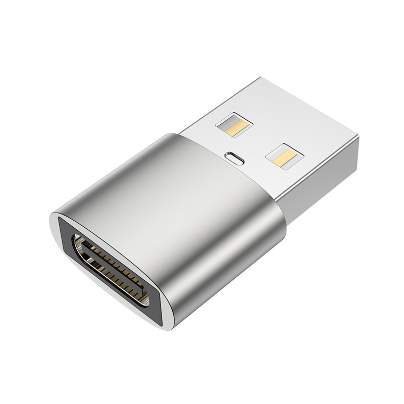 TYPE-C to USB data cable adapter, Type-C female to USB male 2.0 mobile phone data charging cable adapter Item Picture