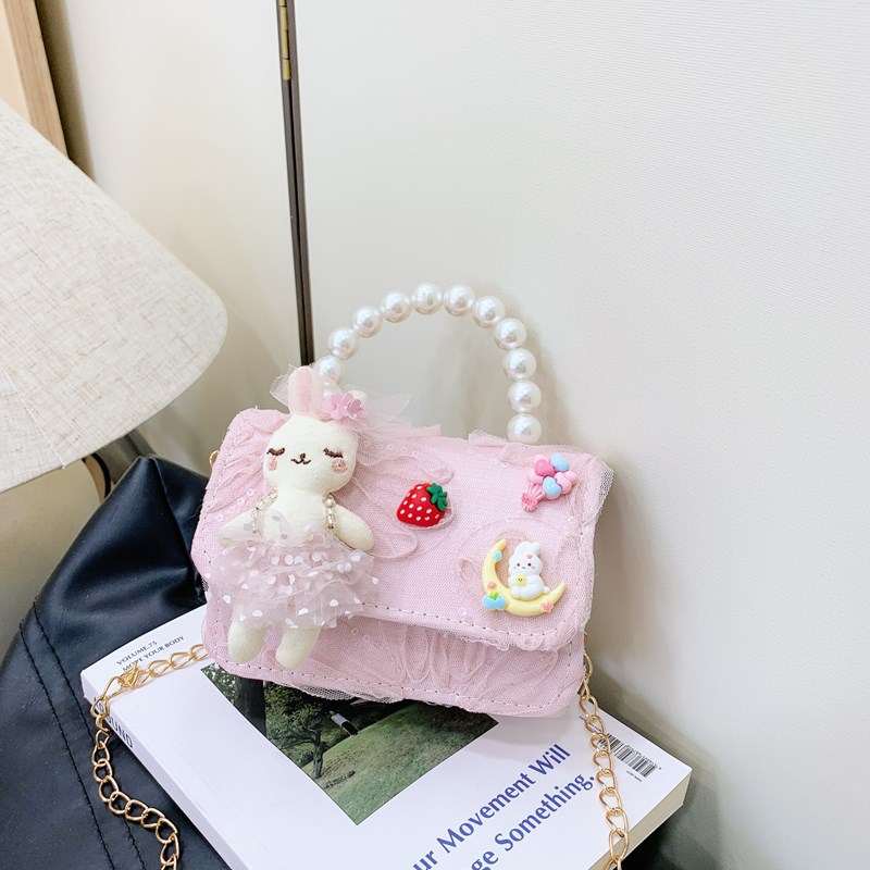 Hello Kitty children's bag, Meile hand-held crossbody bag, Kulomi doll coin purse, baby girl, cute cinnamon dog details Picture