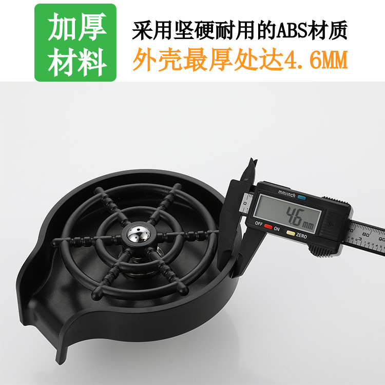 Cross-border high-pressure cup washer, sink bar counter, household press automatic cup washer, cleaning, fully automatic faucet, stainless steel Application Scenario