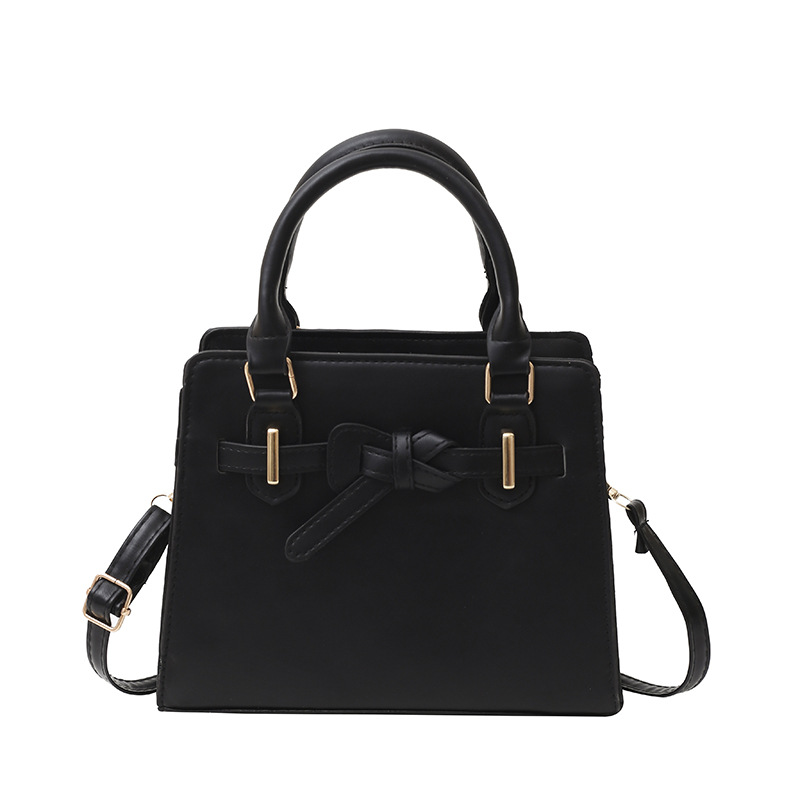 The 2025 new spring style square bag with a high-end feel, a single-shoulder hand-carry crossbody bag, is a versatile and simple women's bag for casual daily use Item Picture