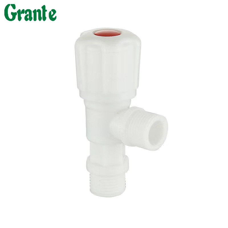 Public places, outdoor and indoor 4-minute plastic faucets, household white PP engineering plastic washing machine faucets details Picture