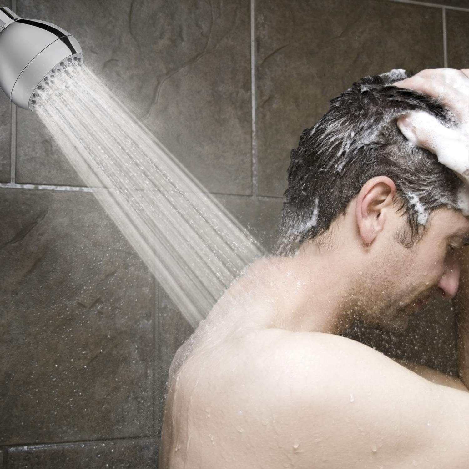 Cross-border supply of shower heads, overhead shower heads, household shower heads, single-head rain showers, bathroom shower heads Application Scenario