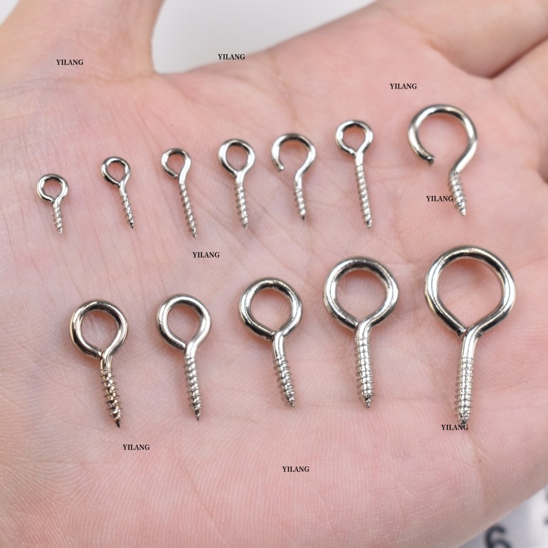 Iron-colored sheep's eye nails, self-tapping sheep's eye screws, toys, puppets, wooden hanging objects, lamps, ceiling with rings, sheep's eye rings Application Scenario