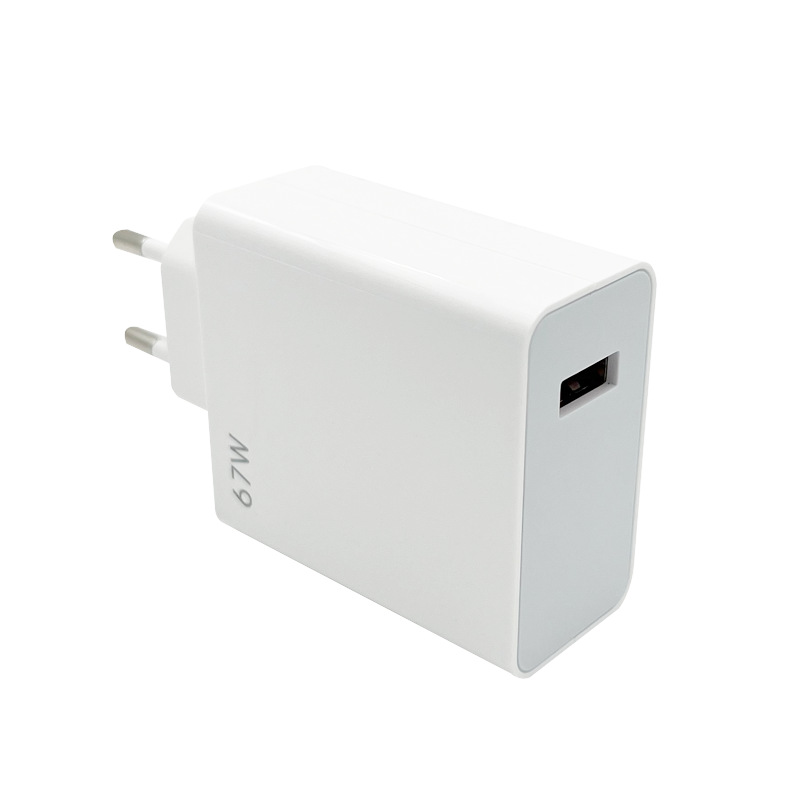 Suitable for Redmi note10pro+K40 Game Enhanced Edition Charger 67W Fast Flash Charging head, European standard Application Scenario