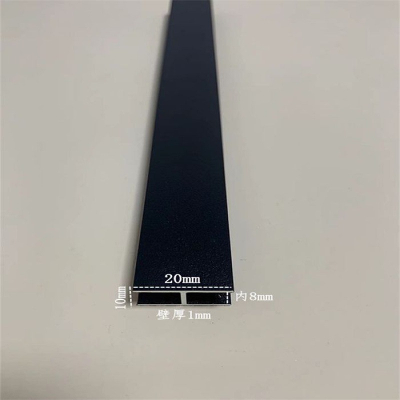 Aluminum alloy I-shaped H-slot 5, 8, 10, 12, 16, 18, 20, 25, 30, 50 I-shaped aluminum card slot H-spliced U-shaped slot Specification drawing