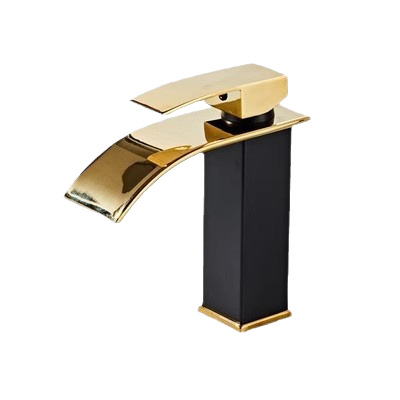Nordic waterfall washbasin faucet, high-end washbasin, bathroom toilet, washbasin, countertop, faucet, hot and cold Item Picture