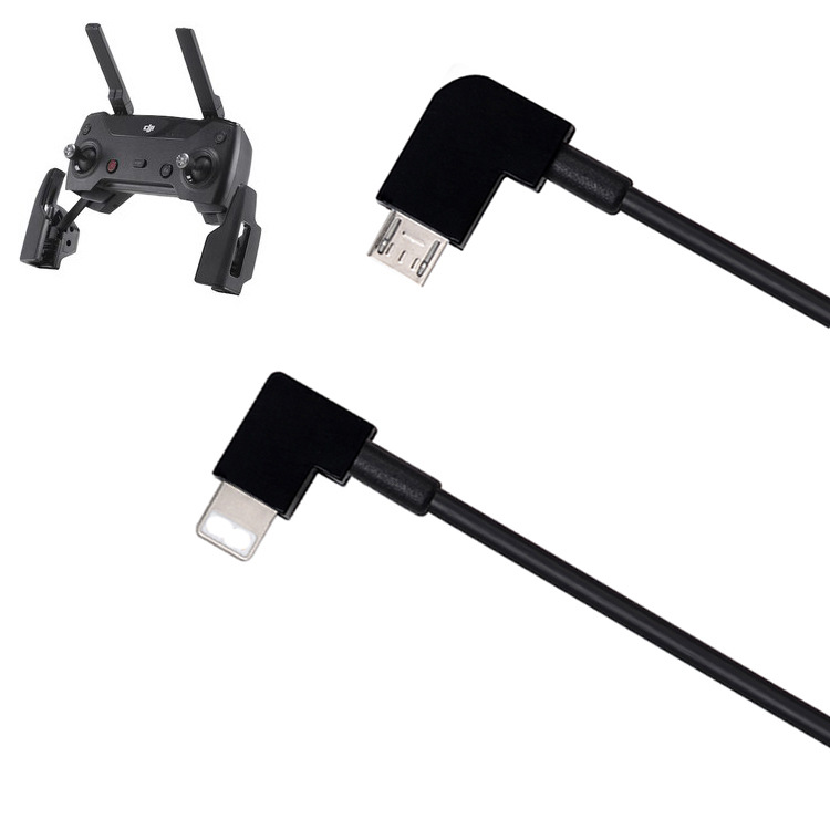 DJI SPARK MAVIC PROAir mini Remote Control data Cable Tablet Phone Adapter cable Specification drawing