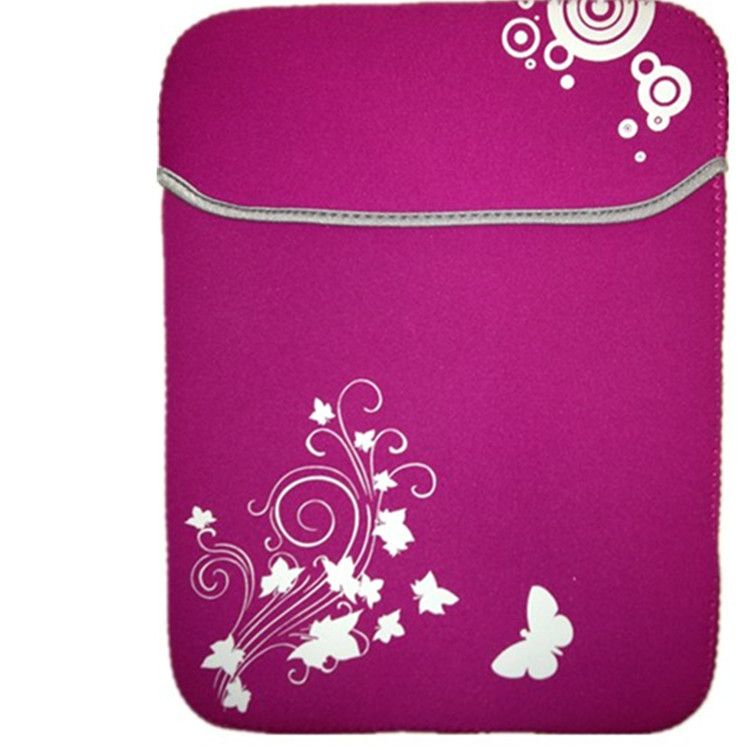 New butterfly-patterned fashionable computer case for 13-inch, 14-inch and 15-inch submersible material laptop inner liner details Picture