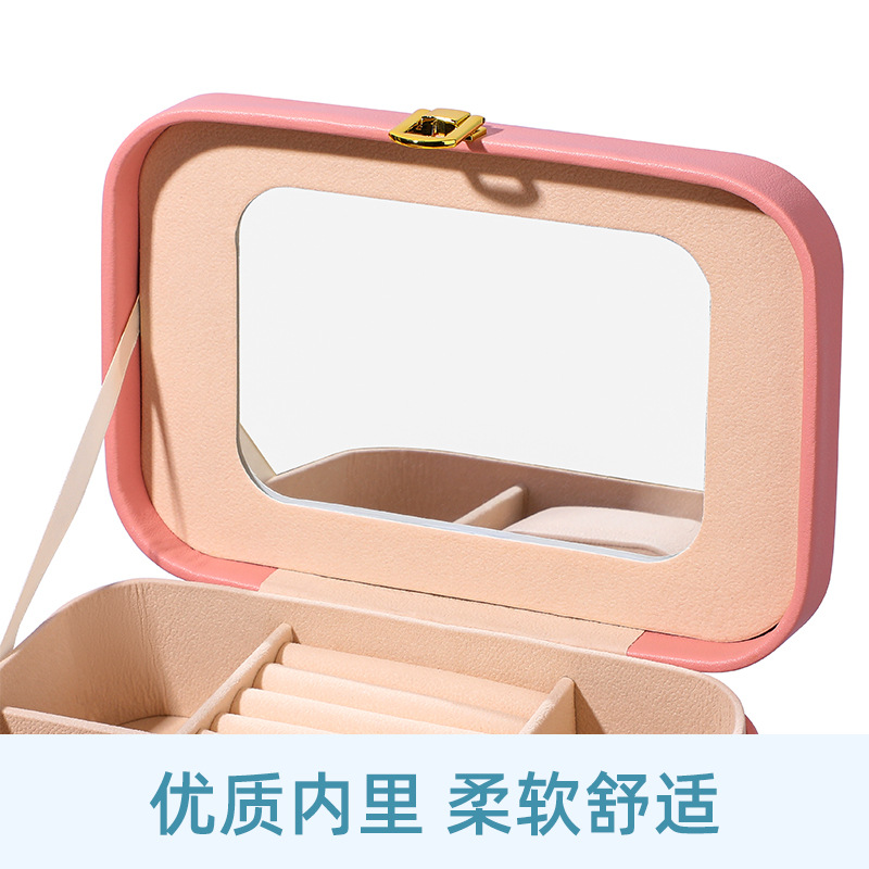 Wholesale of small-batch customized jewelry boxes, jewelry boxes and accessory storage boxes made of Xiaoxiangfeng light luxury fabric from the source factory Application Scenario