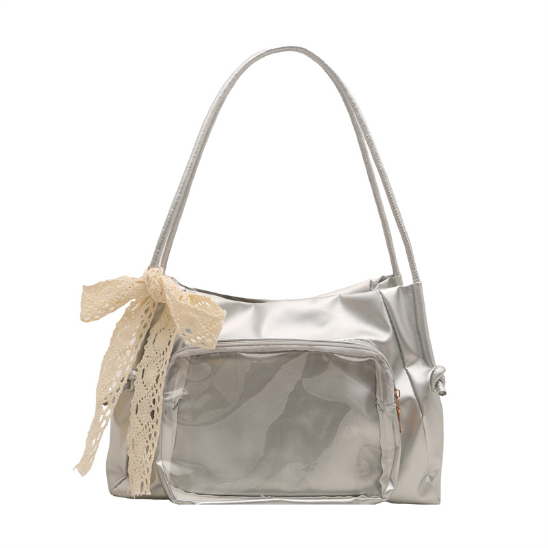 Korean Spring Girl Bag 2025 New Style, trendy and versatile, large-capacity single-shoulder tote bag, fashionable and casual crossbody bag Item Picture