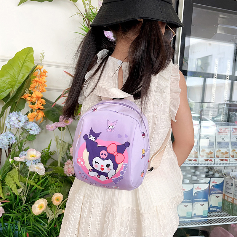 Cute cartoon schoolbags for kindergarten primary school students, adorable puppy baby backpacks, new stylish printed children's bags details Picture