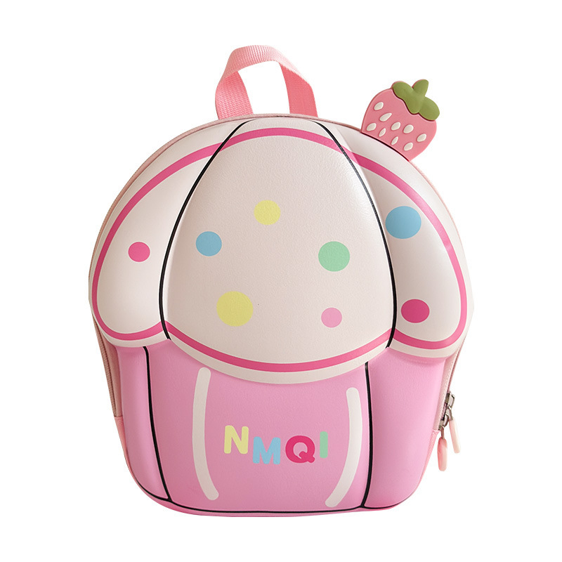 2025 Cute Children's Bag, New Cake Hard Shell Backpack, Lightweight Kindergarten Boys' and Girls' Schoolbag, crossbody chest Bag Item Picture