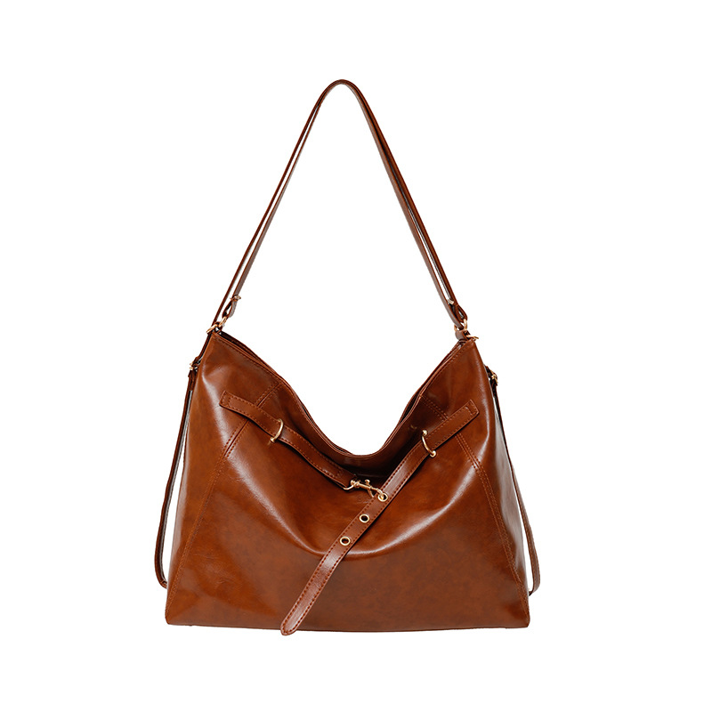 Maillard large-capacity women's bag 2024 New Autumn Casual Versatile Backpack Women's Commuter Tote bag Item Picture