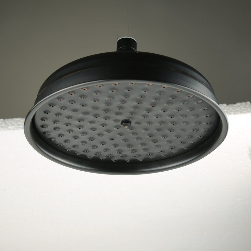 Black antique bronze retro rain shower top head shower room, suitable for wholesale of large top shower heads and showerheads Application Scenario