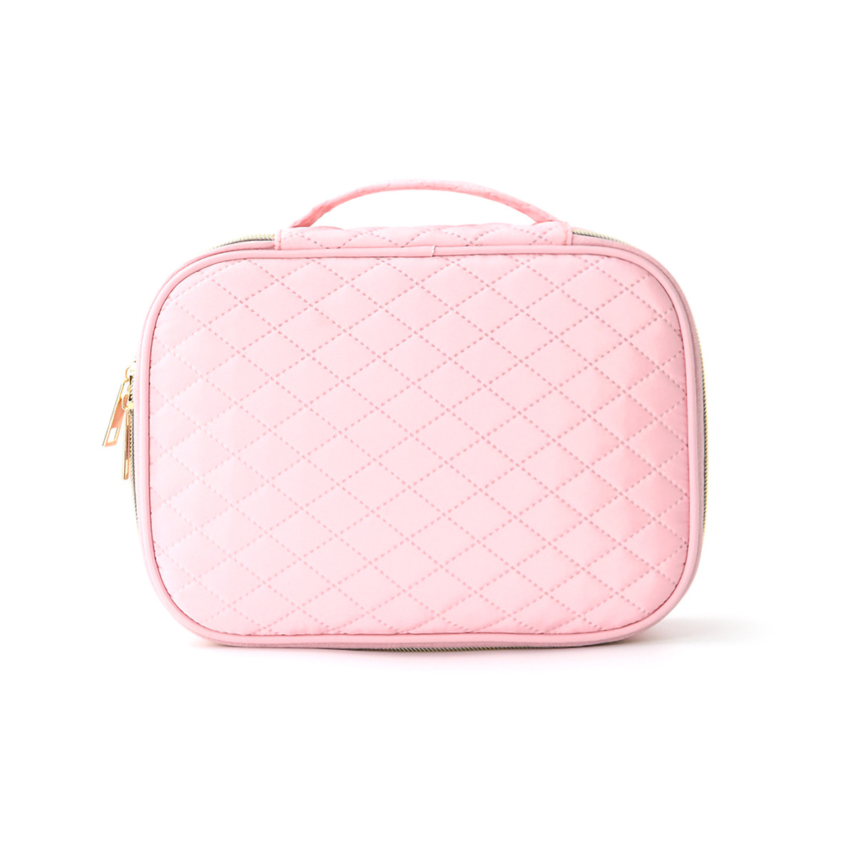 The new cross-border cosmetic bag can be disassembled at will. It is a portable cosmetic storage bag with a fashionable large capacity and a high-end feel Item Picture