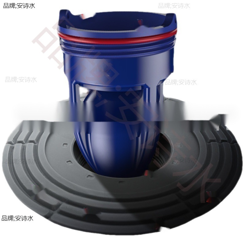 Large-diameter drainage, sewer, floor drain, bathroom, odor eliminator, floor drain core, magnetic levitation for drainage Item Picture