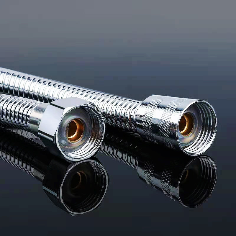 Wholesale showerhead hoses, stainless steel shower hoses, electroplated metal hoses 1.5 meters and 2 meters from the manufacturer Application Scenario