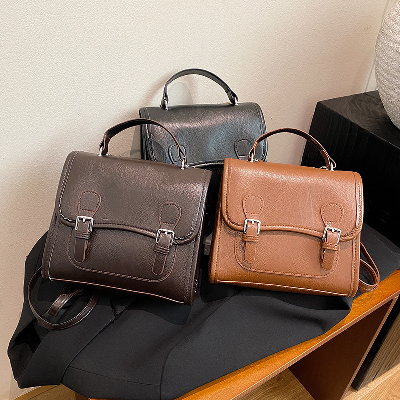 Korean handbag, women's 2024 new style, trendy and fashionable backpack, school style, versatile single-shoulder crossbody bag Application Scenario