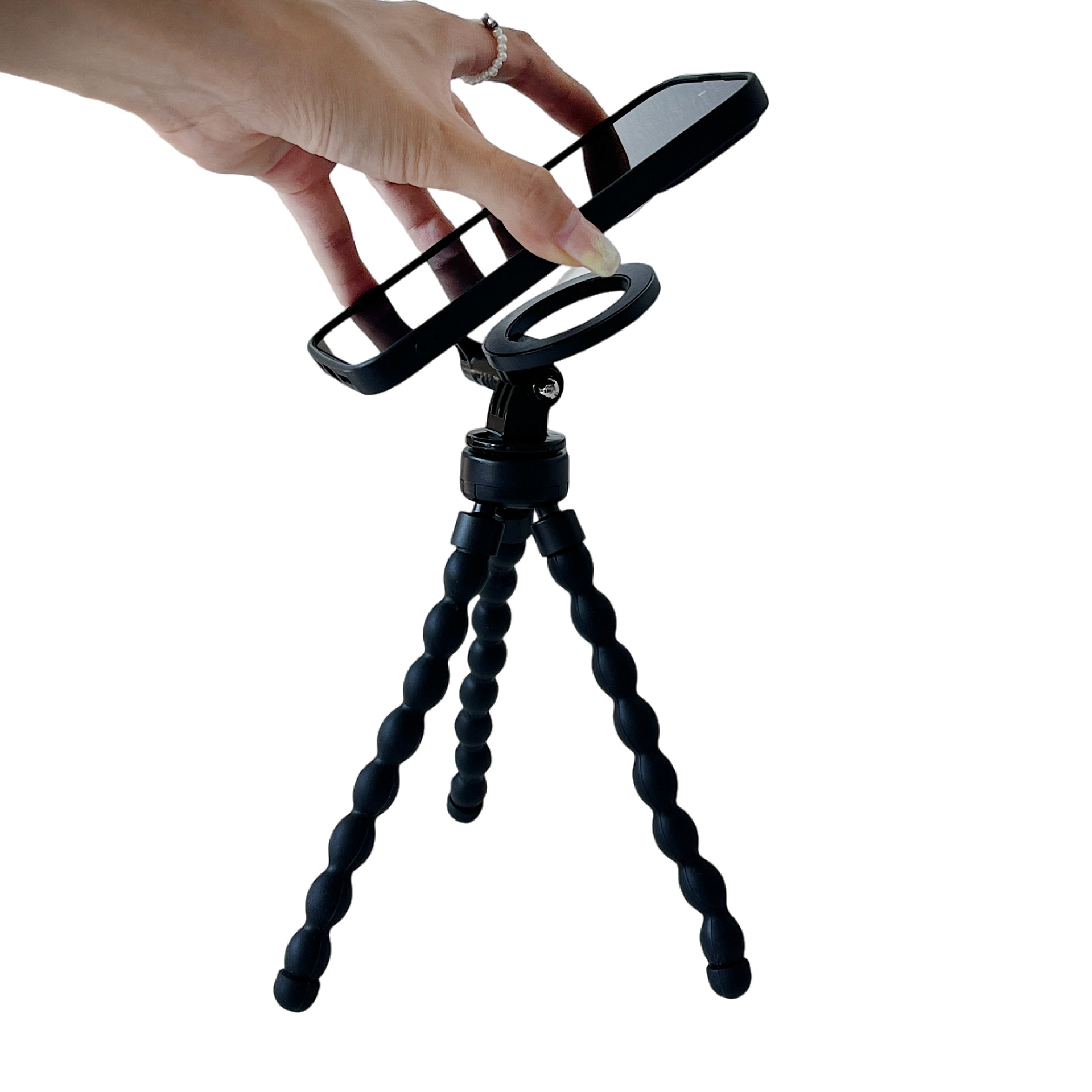 MAGSAFE magnetic phone stand, tripod, Octopus flexible phone shooting stand, universal for taking photos and videos Item Picture