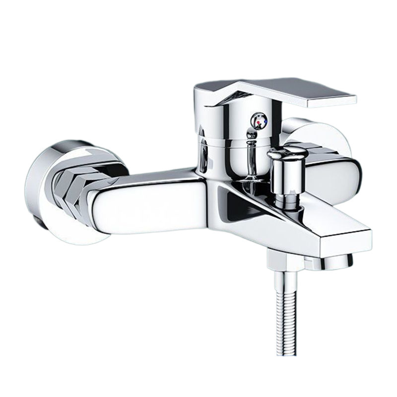 PCP fine copper shower mixing valve, all-copper faucet, shower head set, bathtub, bathroom water heater, three-in-one cold and hot water plant Item Picture