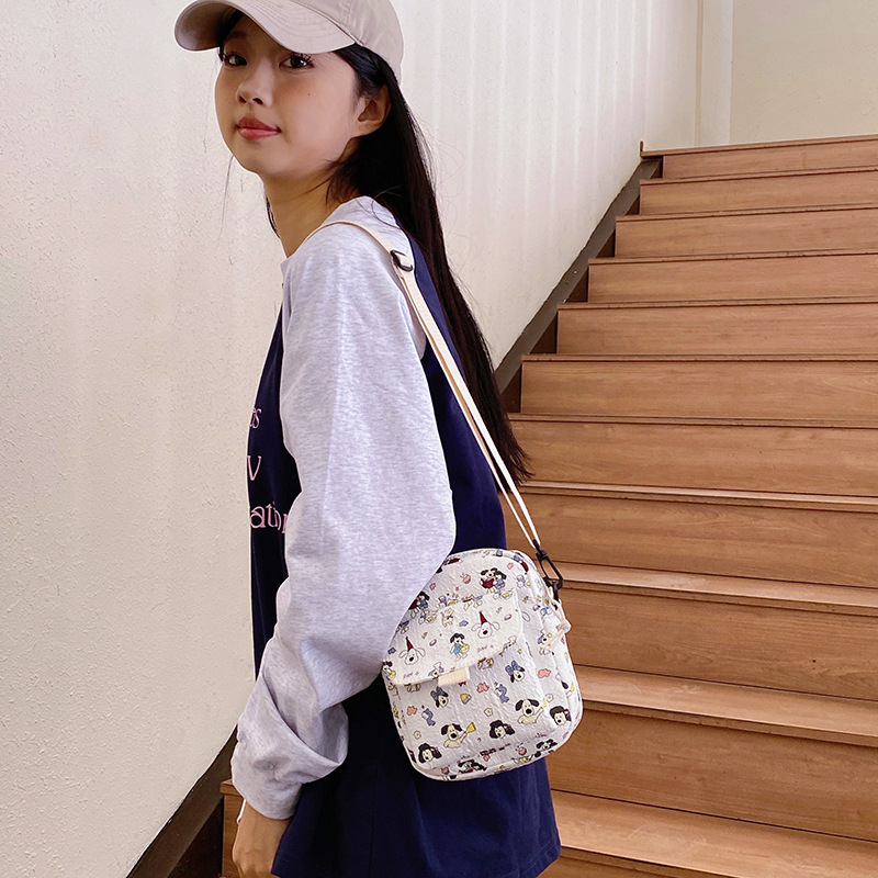 New cross-border single-shoulder bag, large-capacity, lightweight and cute printed backpack for junior and senior high school students, and travel backpack for primary school students Application Scenario