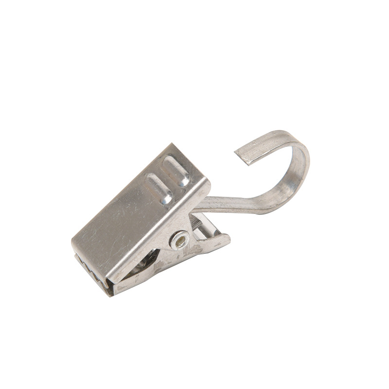 Metal curtain clips, curtain hooks, curtain buckles, curtain accessories, metal hooks, bath curtain hooks Item Picture