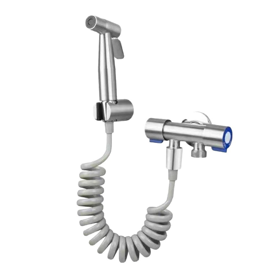 Cross-border manufacturer wholesale stainless steel one-in, two-out, three-way Angle valve, spray gun, toilet, water heater distributor, Angle valve Item Picture