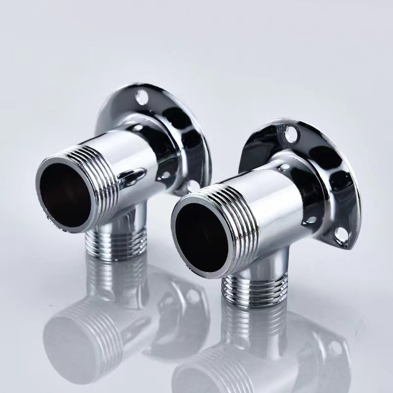 Bright-to-dark conversion joint, concealed installation to exposed installation, shower head mixing valve conversion joint, nozzle fixed base details Picture