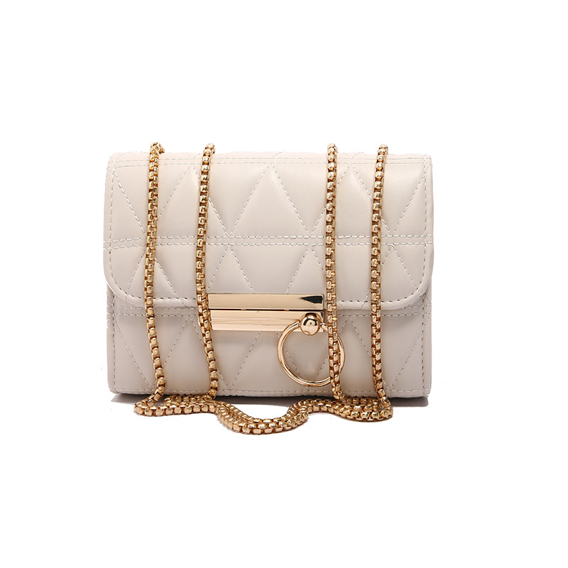 Autumn and winter fashion mini small bag for women, 2024 new style, trendy and versatile diamond-shaped chain single-shoulder crossbody small square bag Item Picture