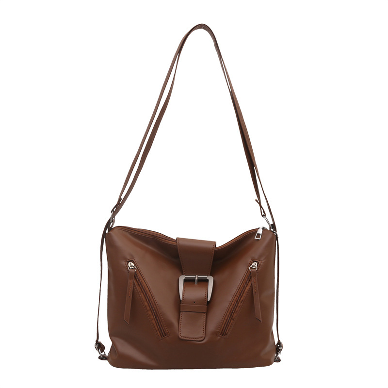 Cross-border large-capacity backpack for women, 2024 new versatile and high-end single-shoulder crossbody bag, commuting fashion tote bag Item Picture