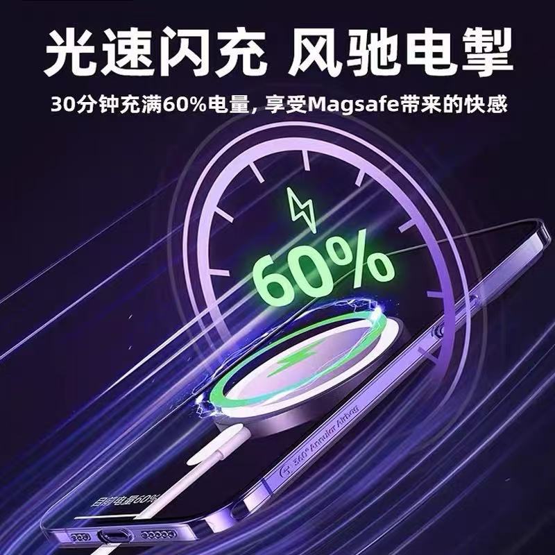 Wireless charger six-piece set 20W fast charging five-piece set 14ProMax Bluetooth headphones magnetic power bank Item Picture