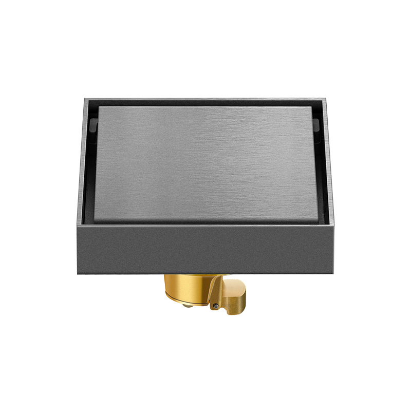 304 stainless steel invisible floor drain, all-copper core floor drain, a must-have for preventing odor from sewers in bathrooms, shower rooms and balconies Item Picture