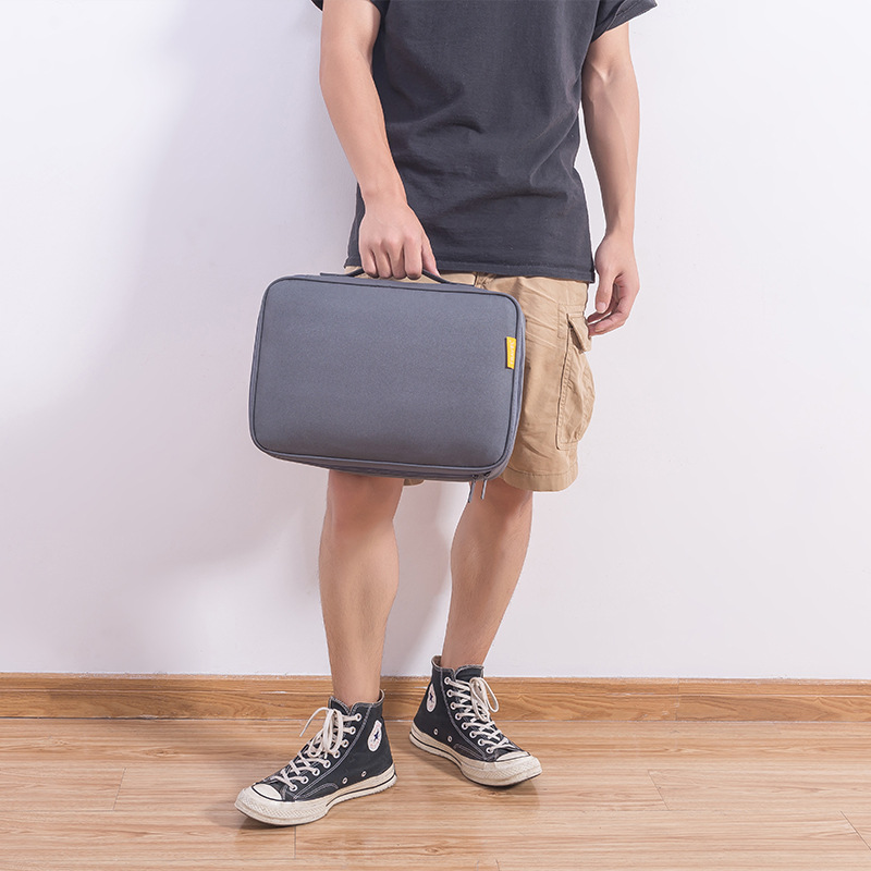 A simple, household, large-capacity, multi-functional passport, ticket, document box, certificate and household register storage bag Application Scenario