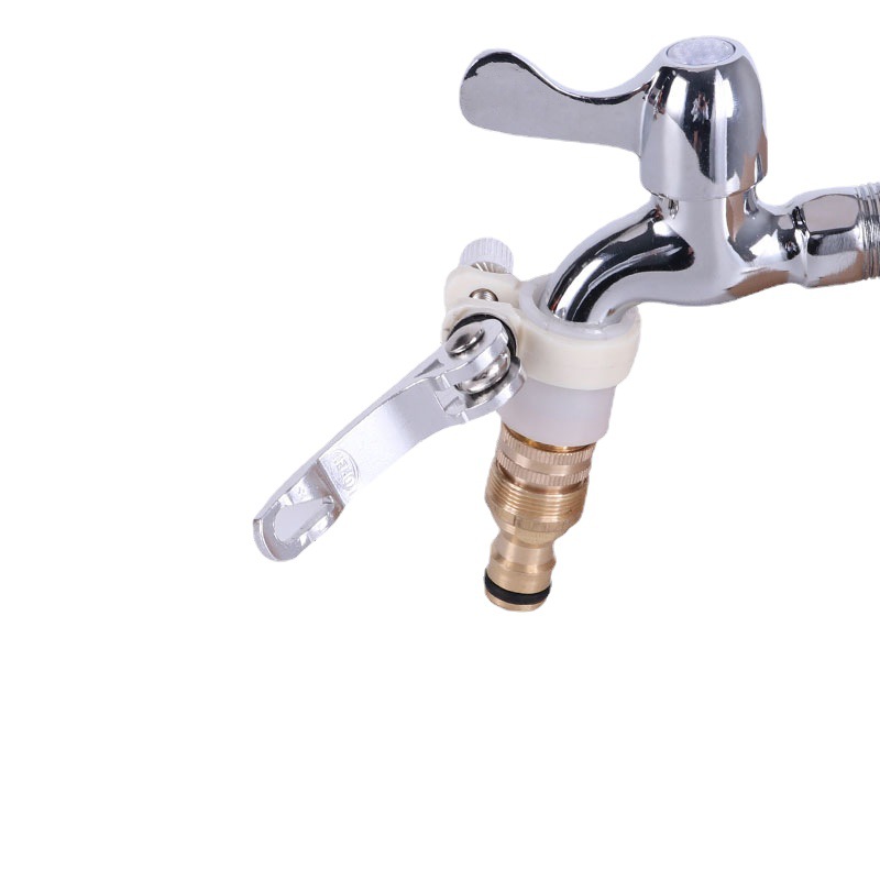 Water pipe hose interface connector, water gun, four-inch washing machine, old-fashioned faucet, multi-functional external connector accessory Item Picture