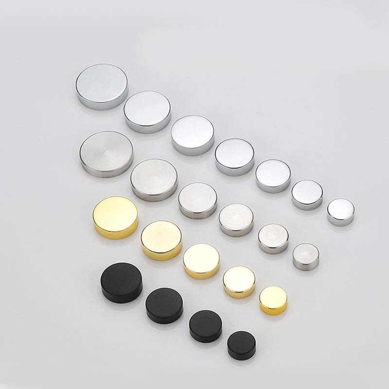 Advertising nail, pure copper glass mirror nail, decorative cap, acrylic tile mirror fixing nail, self-tapping screw, ugly cover buckle Specification drawing