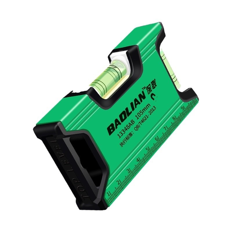 The manufacturer's multi-functional aluminum alloy straightedge level, strong magnetic mini high level water gauge, precision for small water stains Item Picture