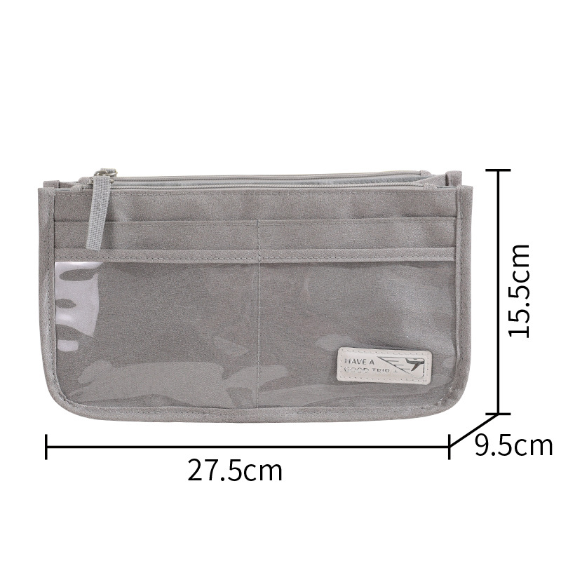 Runhui Wabi-sabi style bag-in-bag Simple Cosmetics Storage Bag Portable bag-in-bag Multi-functional makeup Bag wholesale Item Picture