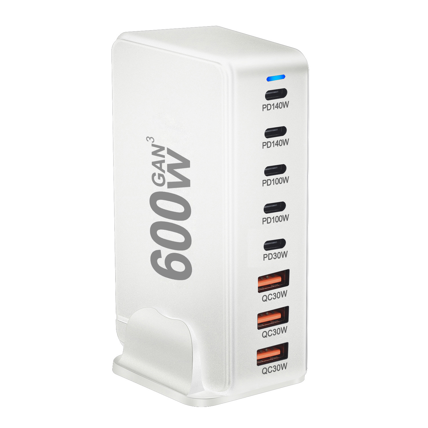 The new bestseller of 600W gallium nitride PD desktop charger, PD3.1 multi-functional 28V5A single-port 140W adapter Application Scenario