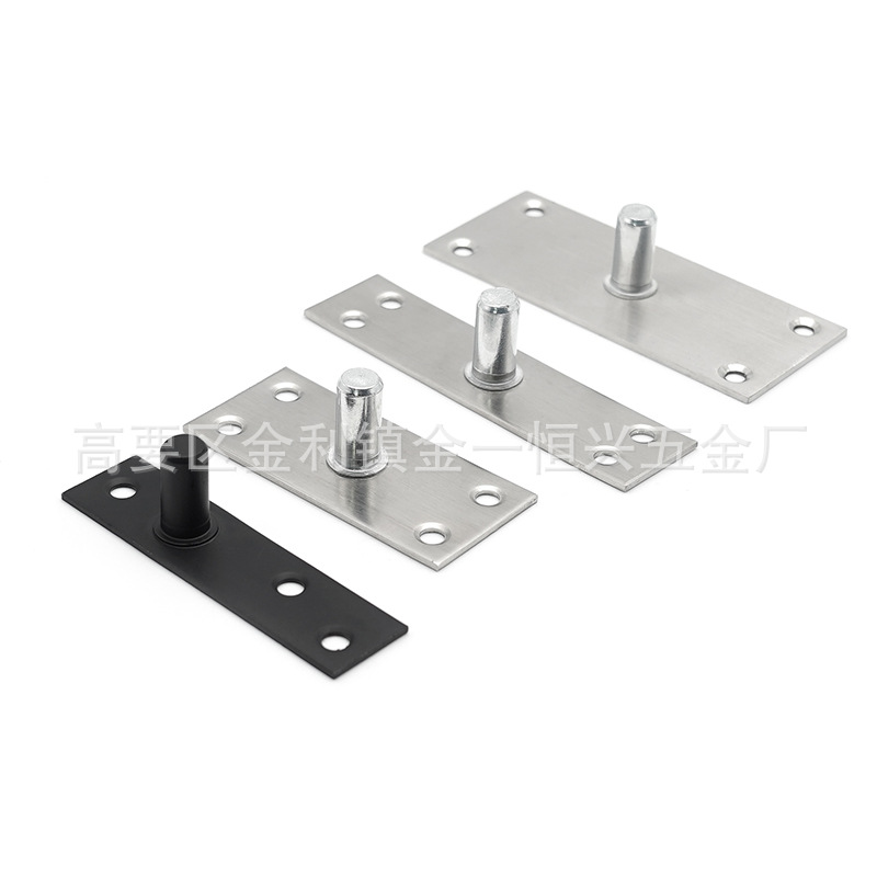 Glass door floor spring top shaft plate, stainless steel simple door shaft top shaft, upper and lower top shaft direct sales floor spring accessories Item Picture