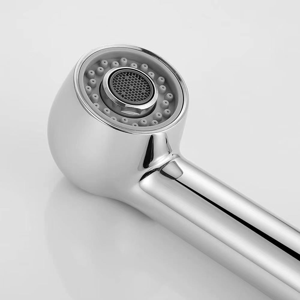 Cross-border pull-out washbasin faucet pull-out small showerhead kitchen sink pull-out faucet showerhead details Picture